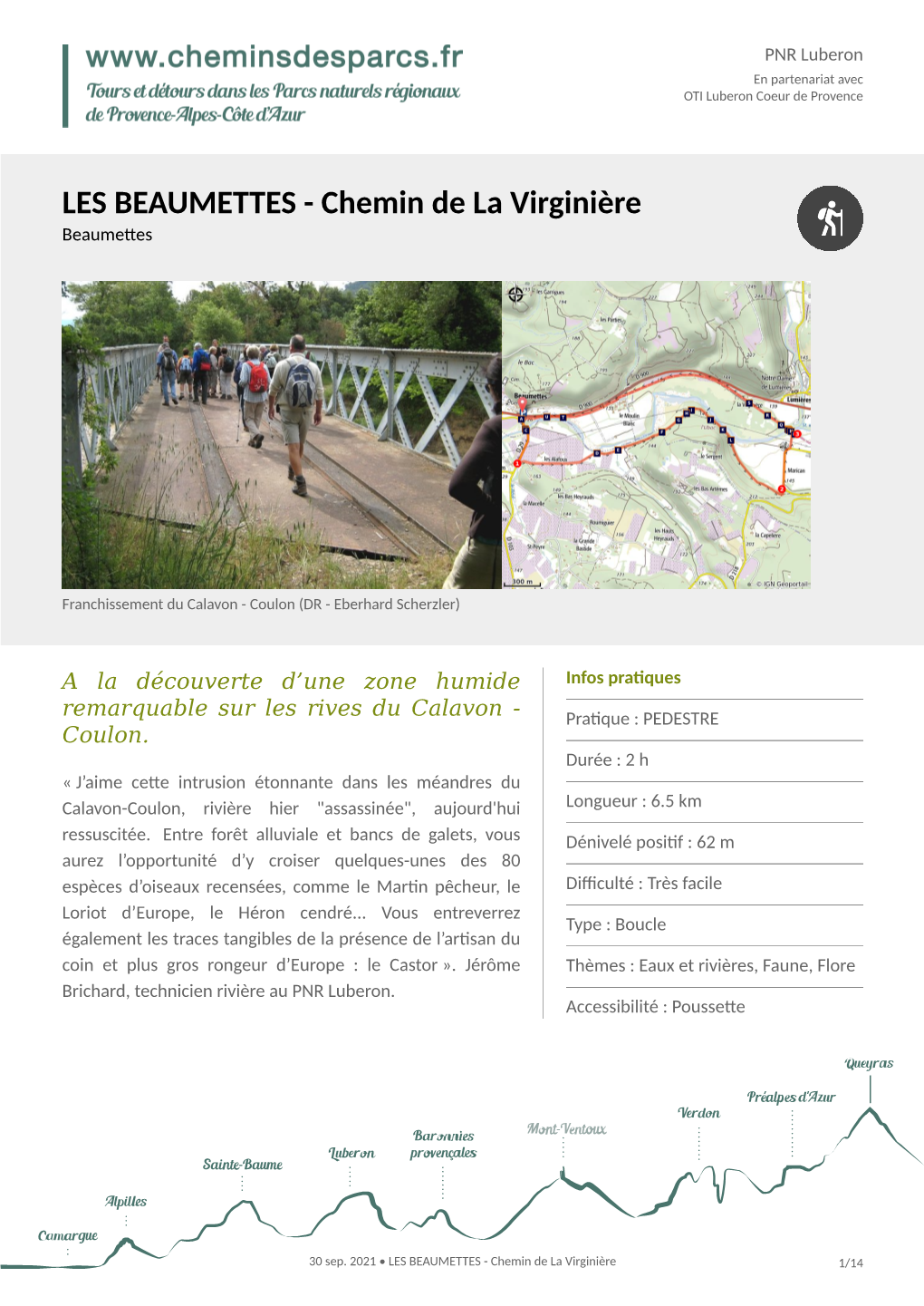 LES BEAUMETTES - Chemin De La Virginière Beaumettes