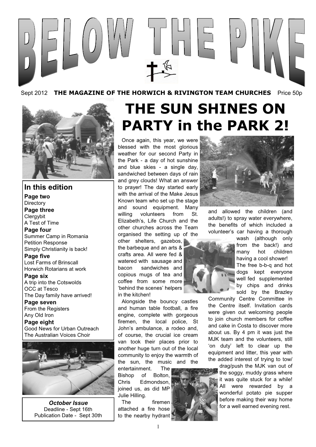 THE SUN SHINES on PARTY in the PARK 2!
