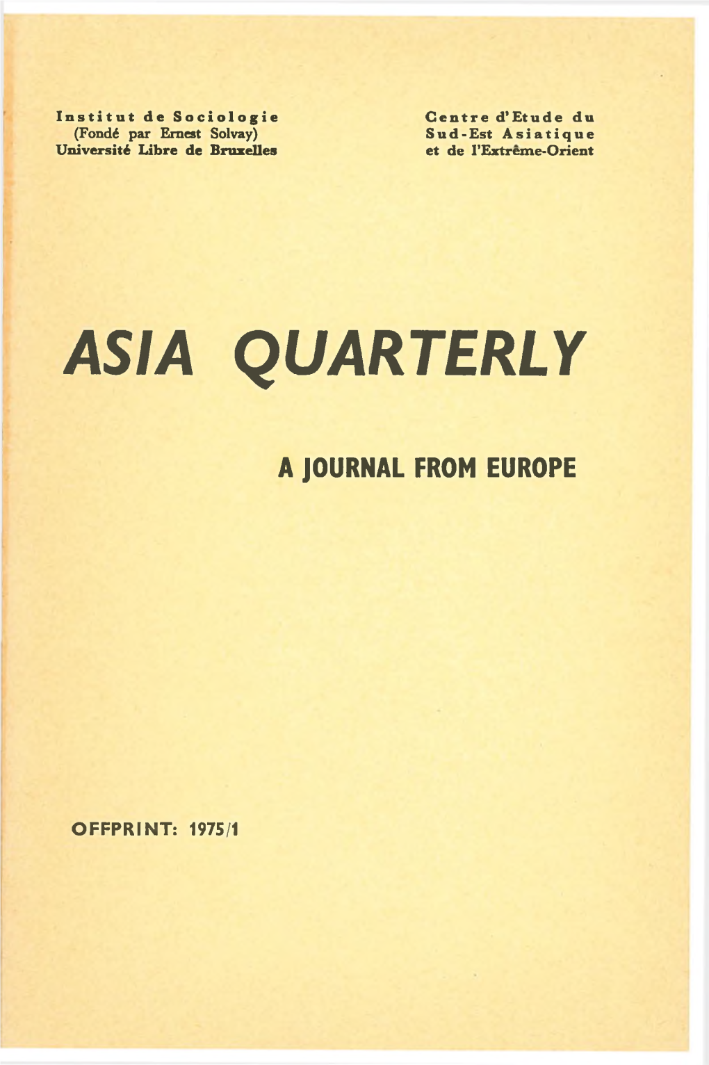 Asia Quarterly