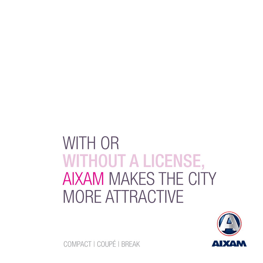 With Or Without a License, Aixam Makes the City More Attractive