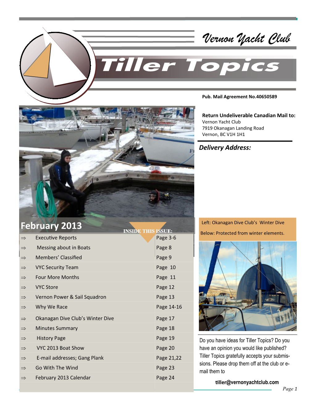 Tiller Topics