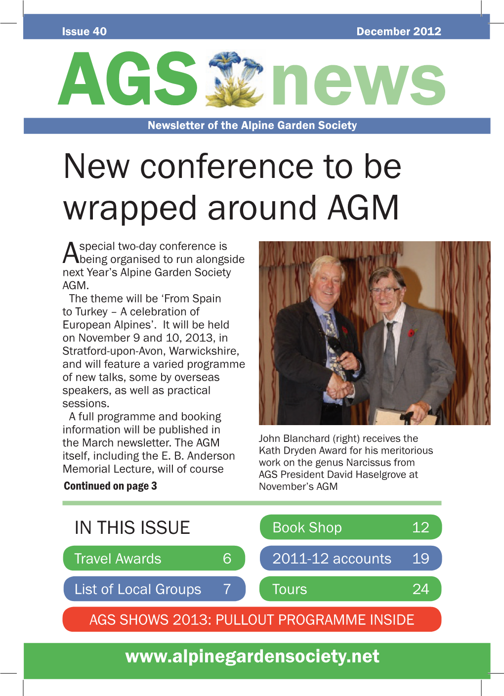 AGS News, December 2012