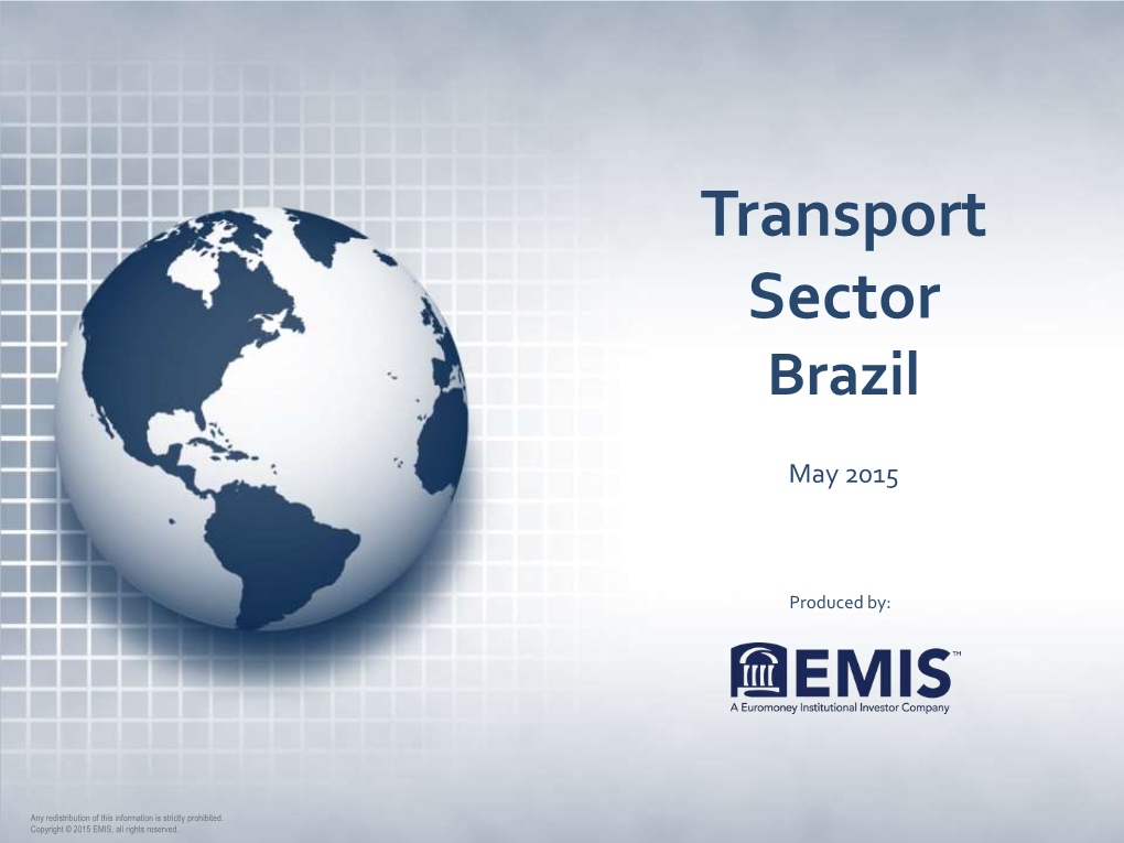 Transport Sector Brazil