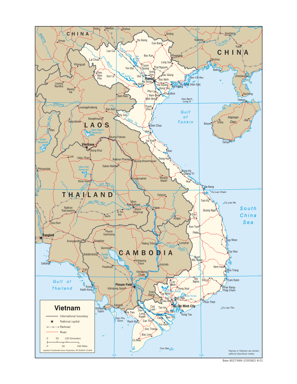CAMBODIA THAILAND LAOS CHINA Vietnam