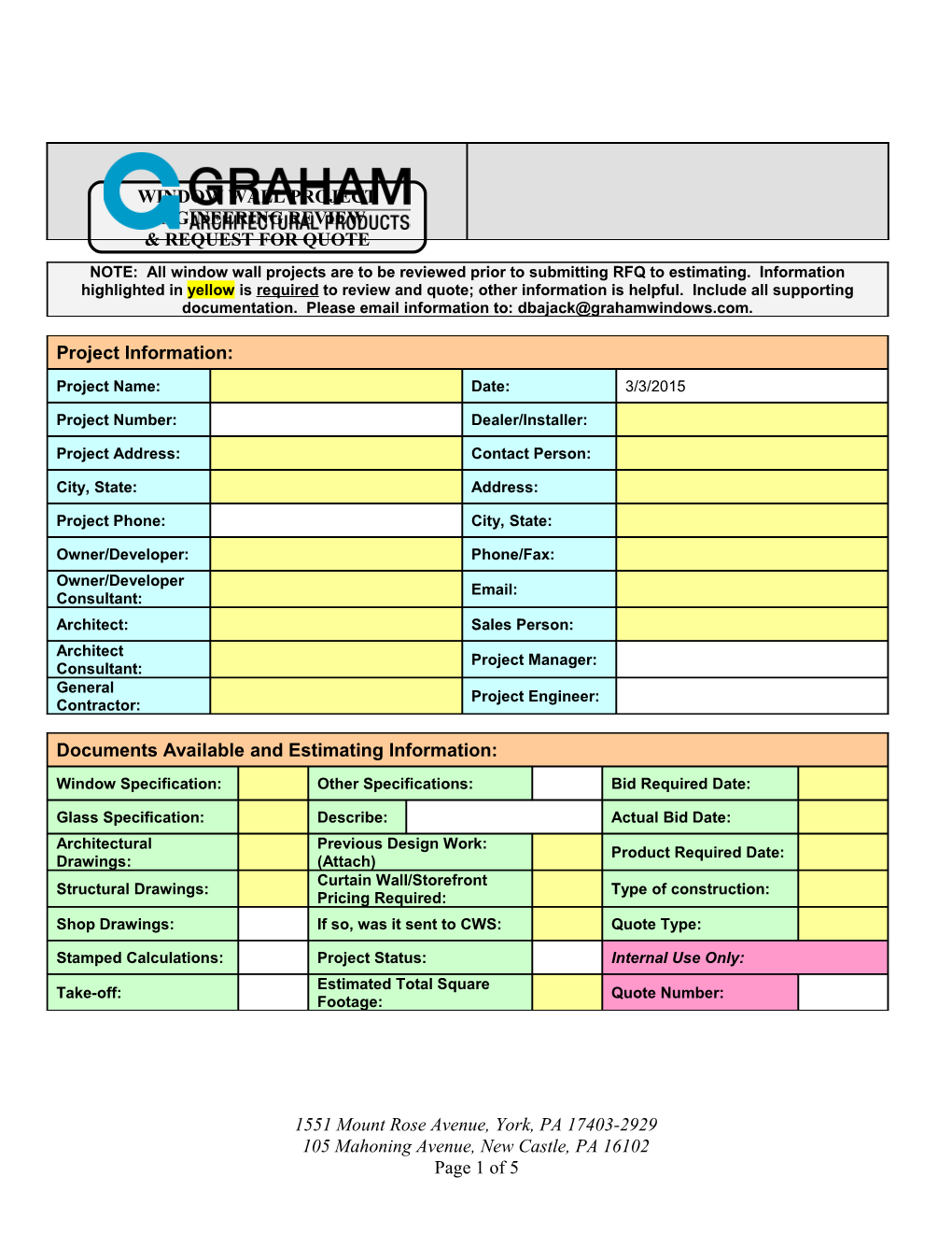 Job Technical Review Questionnaire