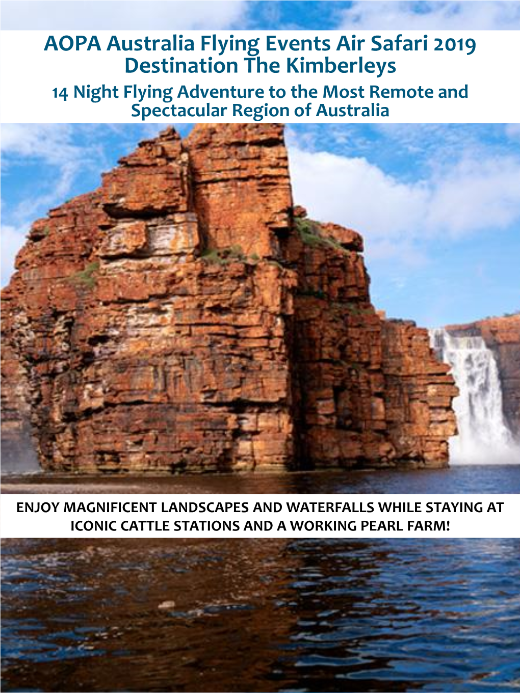 AOPA Australia Flying Events Air Safari 2019 Destination the Kimberleys 14 Night Flying Adventure to the Most Remote and Spectacular Region of Australia