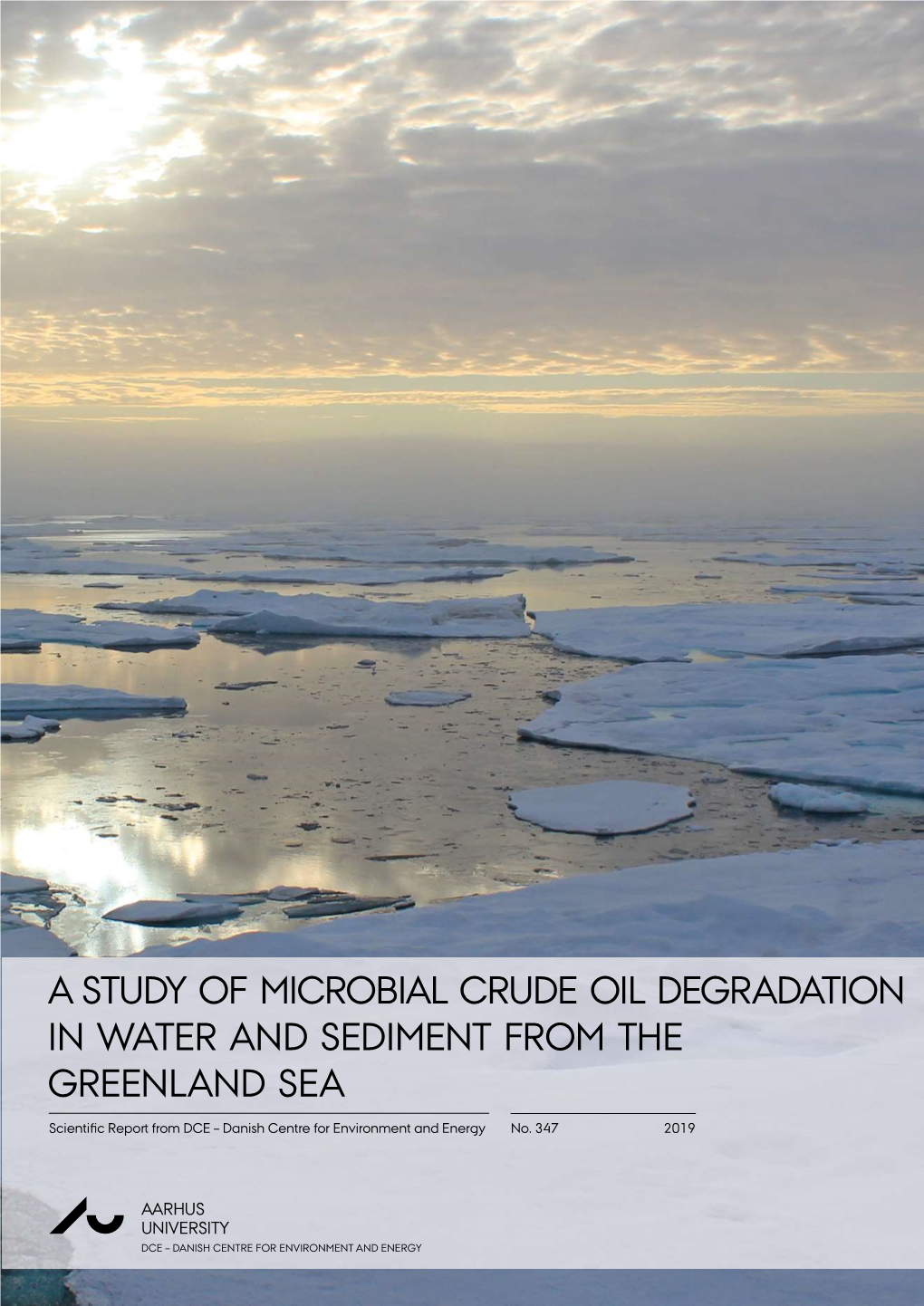 A Study of Microbial Crude Oil Degradation in Water and Sediment from the Greenland Sea