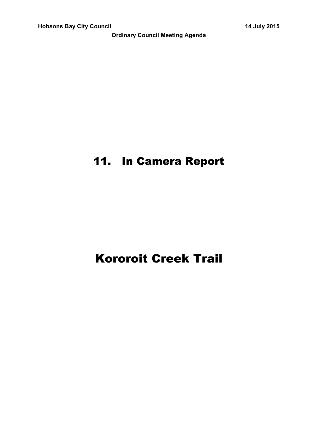 Kororoit Creek Trail