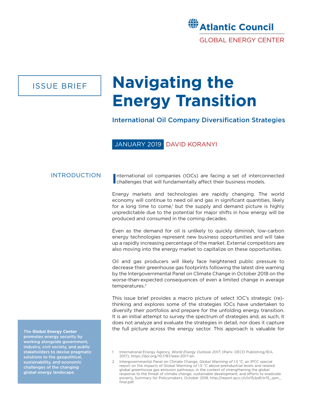 Navigating the Energy Transition International Oil Company Diversification Strategies