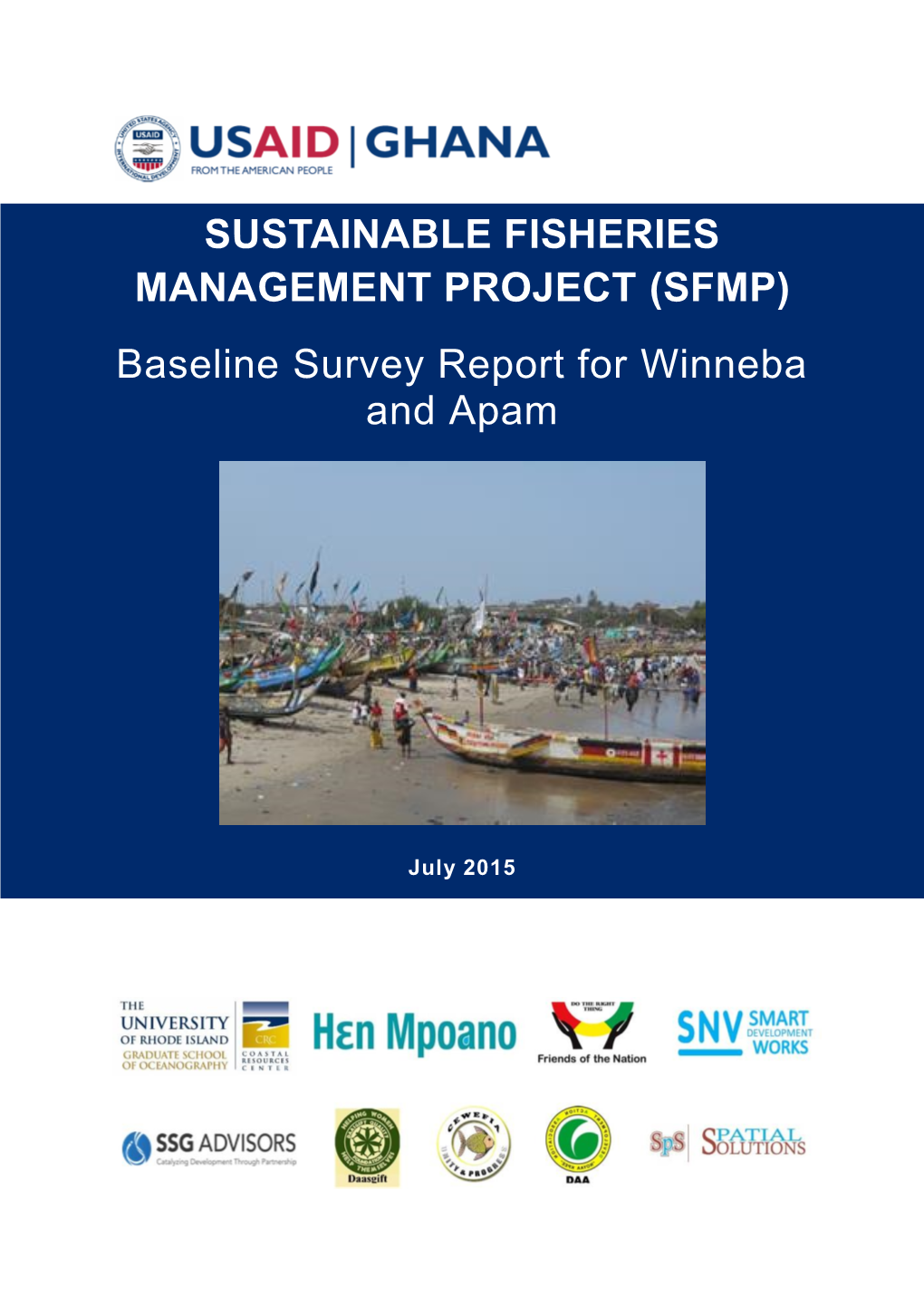 Baseline Survey Report for Winneba and Apam