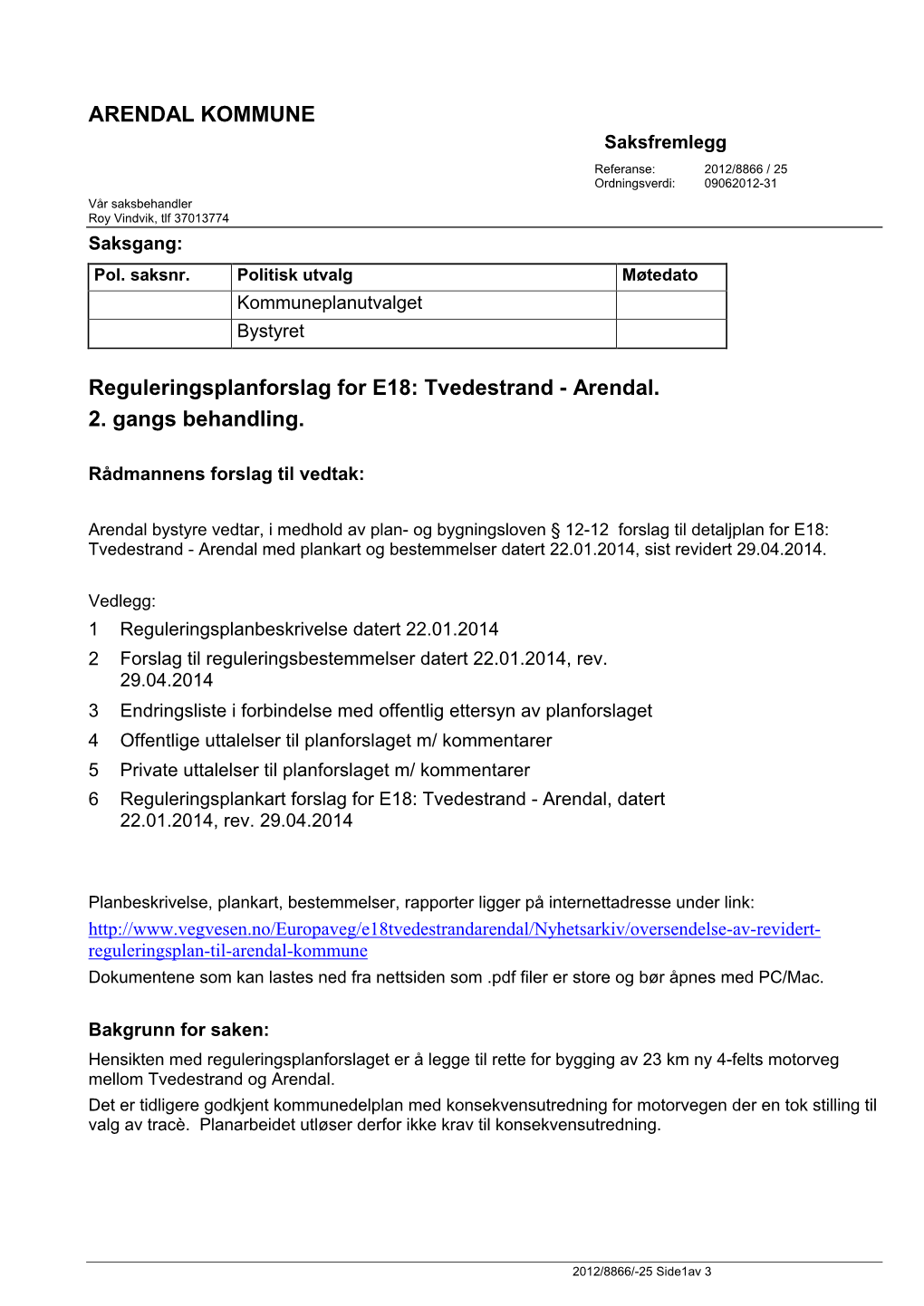 Tvedestrand - Arendal