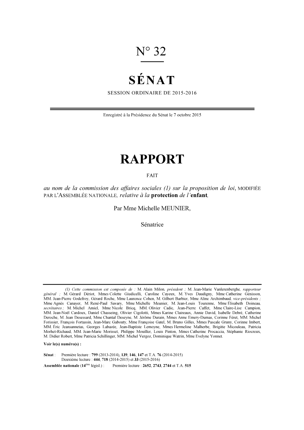 1-Rapport Protection De L'enfant