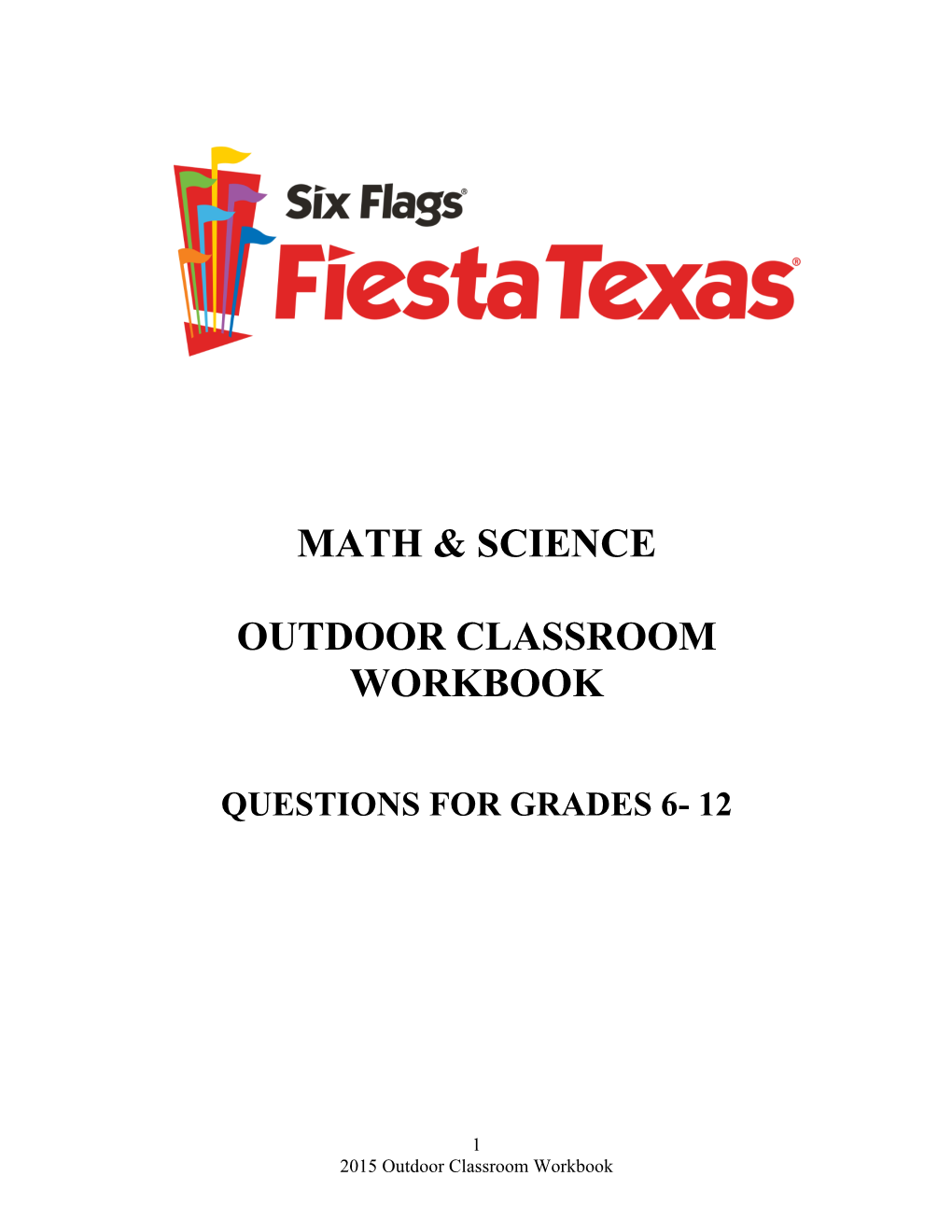 Math & Science Outdoor Classroom Workbook