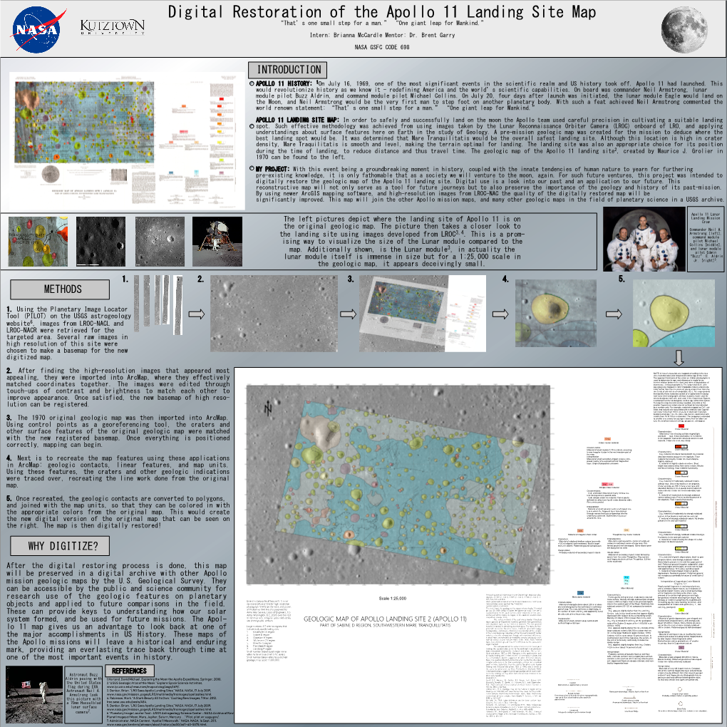 Digital Restoration of the Apollo 11 Landing Site