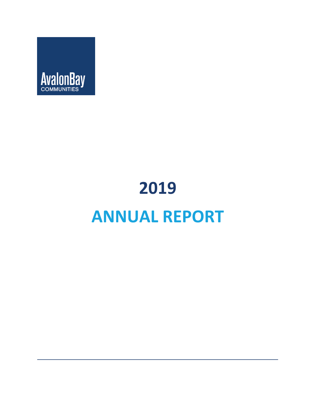 Avalonbay Communities, Inc. 10K 2020 V2