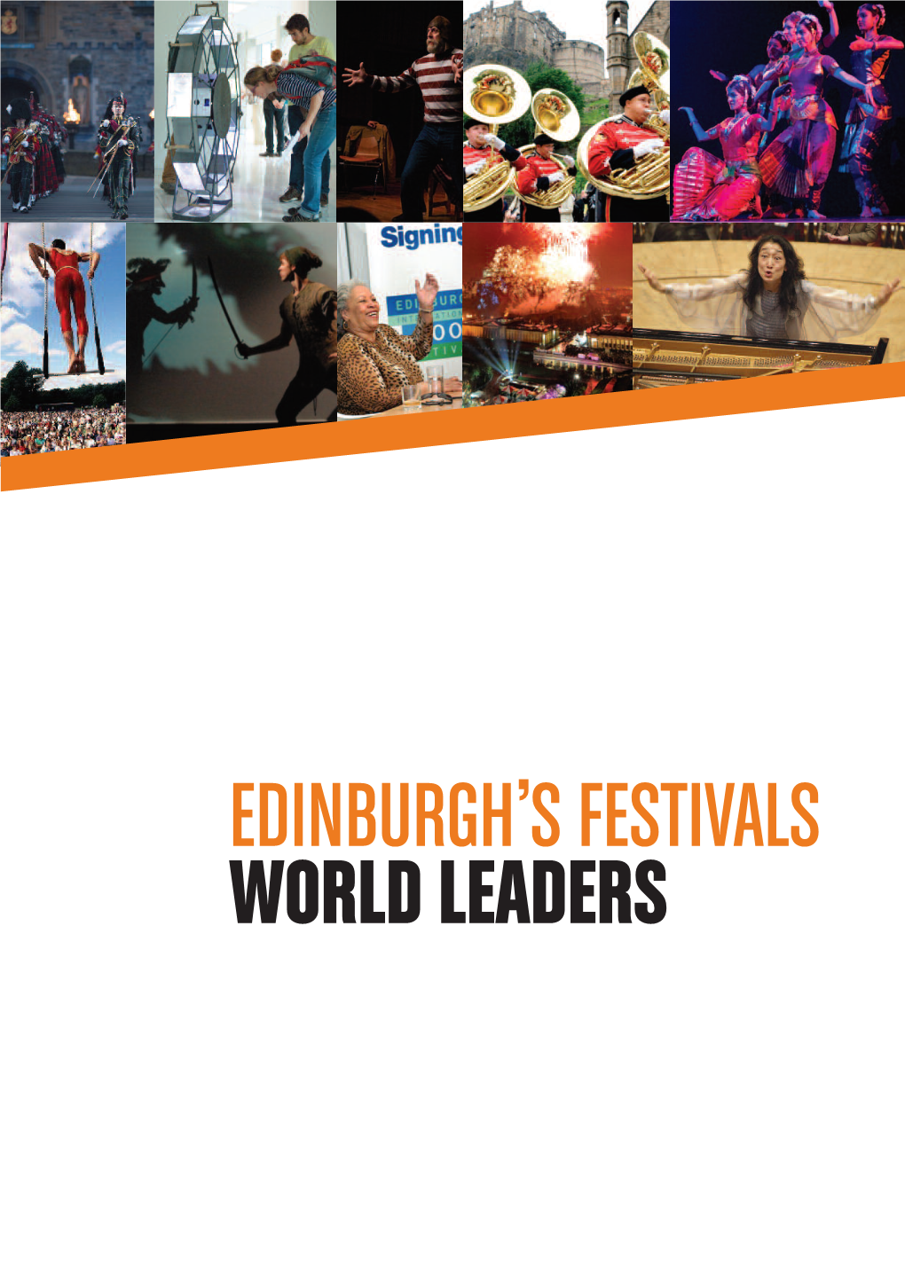 Edinburgh's Festivals World Leaders