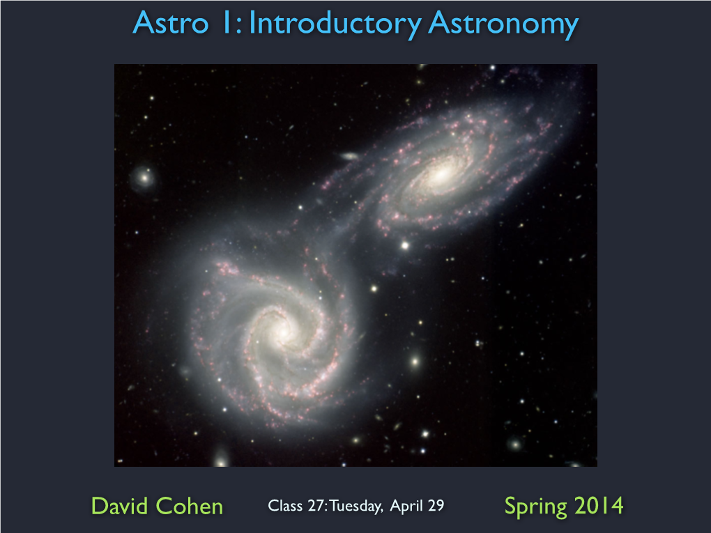 Astro 1: Introductory Astronomy