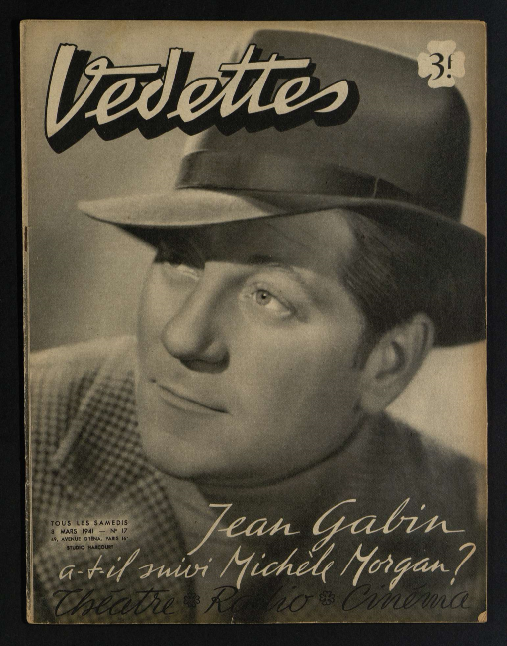 Vedettes N°17, 08/03/1941