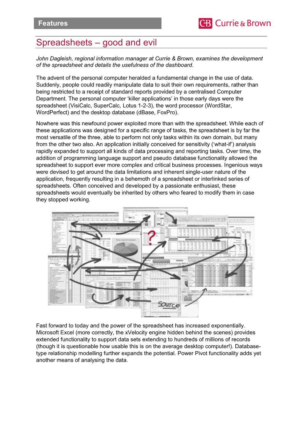 Spreadsheets – Good and Evil