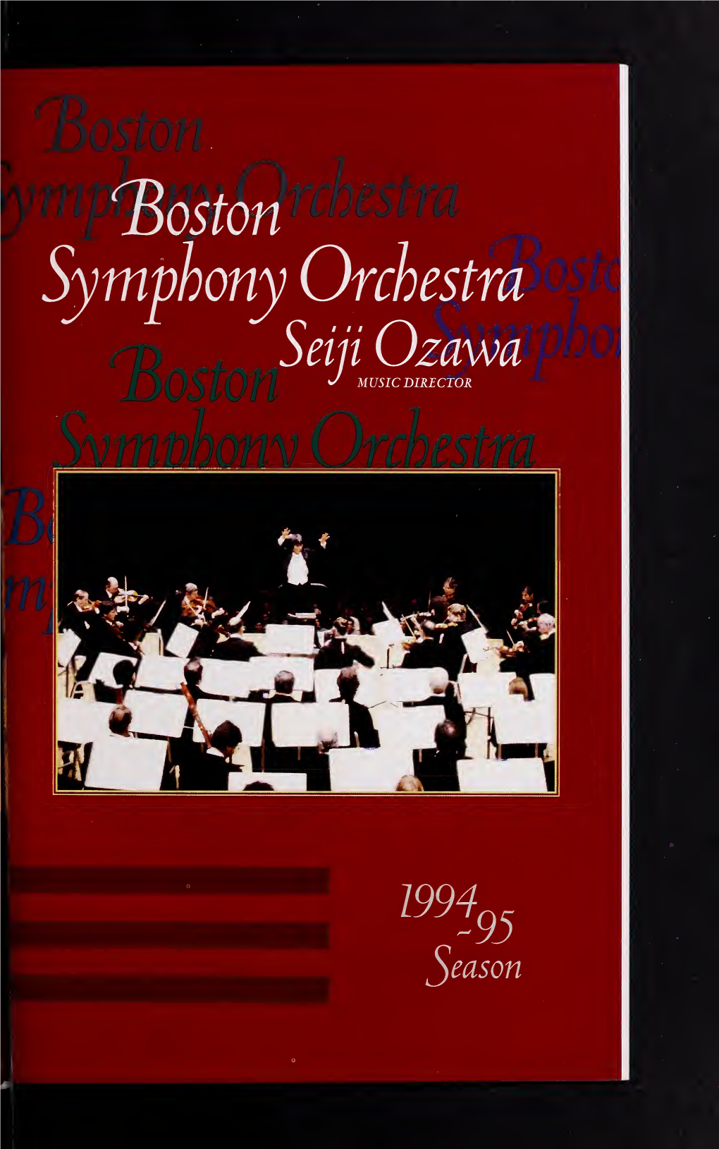 Boston Symphony Orchestra Concert Programs, Season 114, 1994-1995