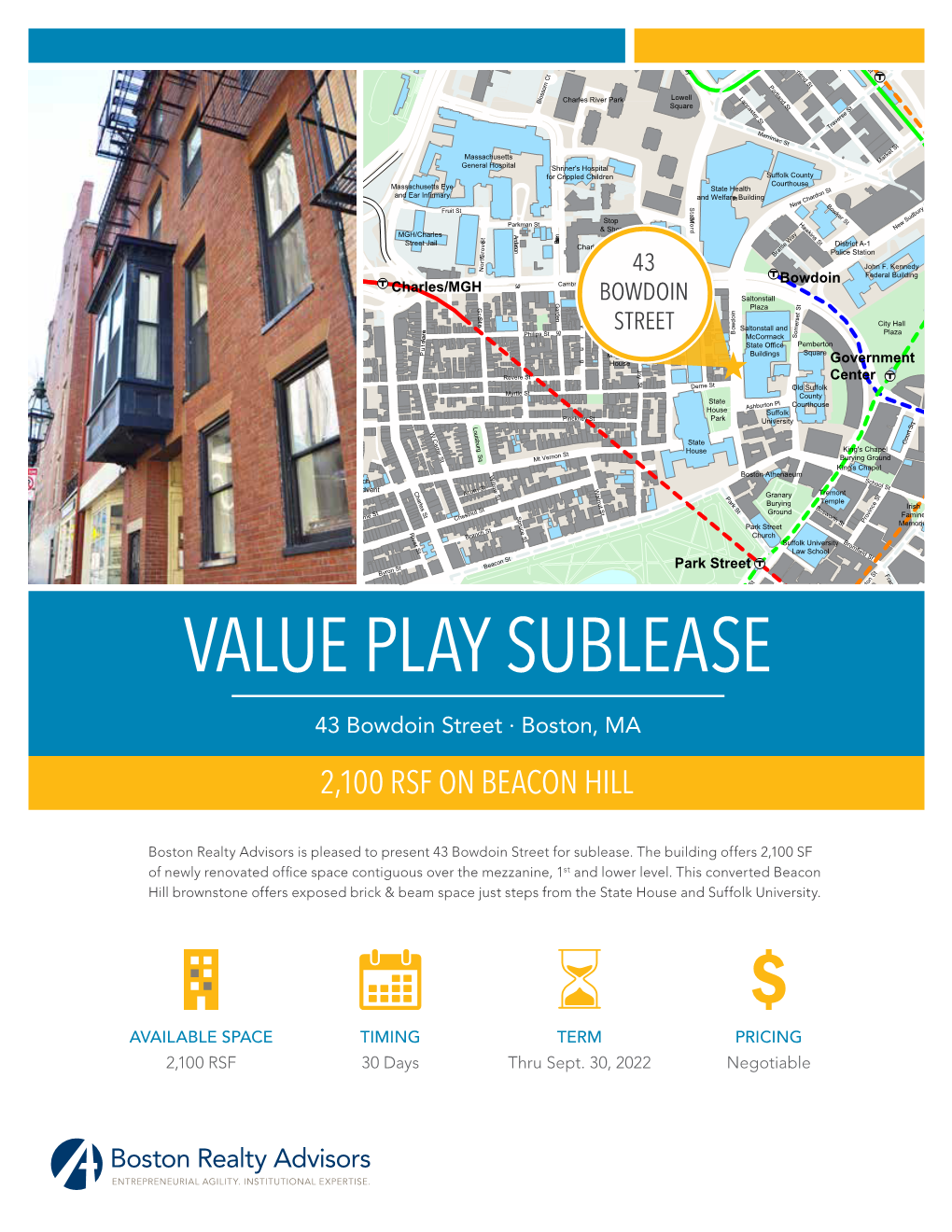 Value Play Sublease