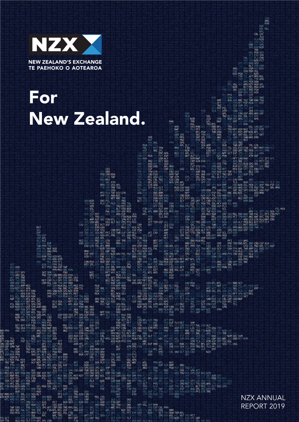 Nzx Annual Report 2019 About This Report