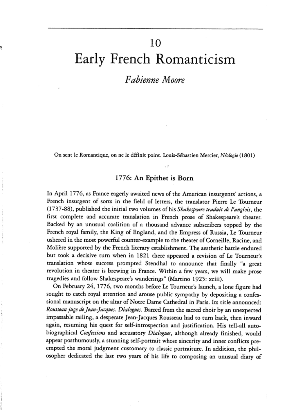 Early French Romanticism 175