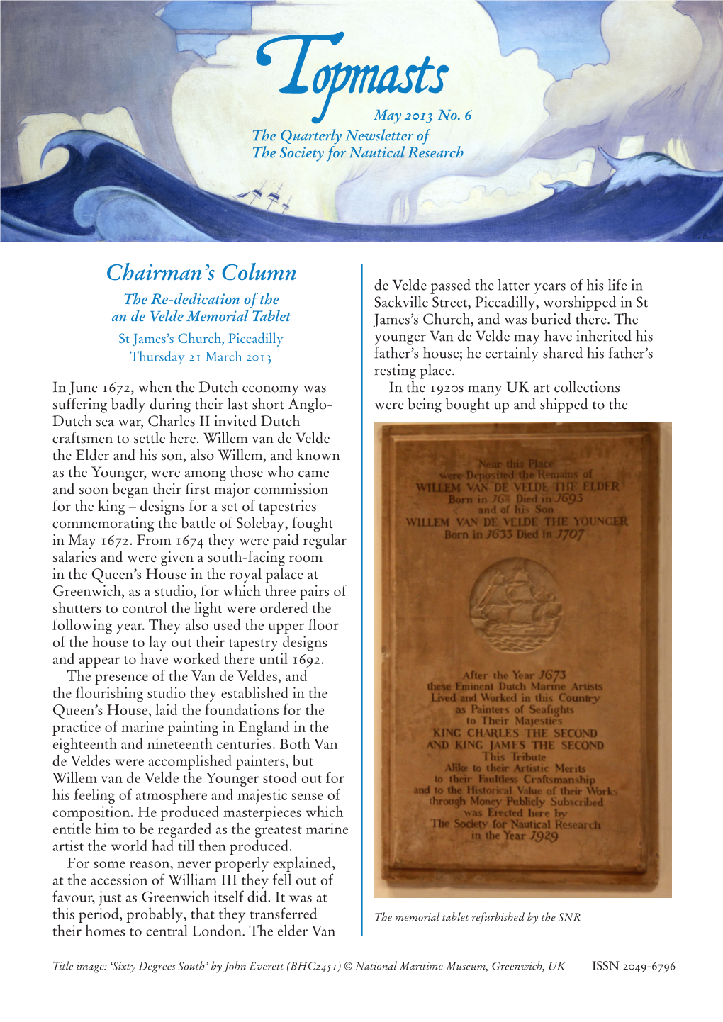 Chairman's Column