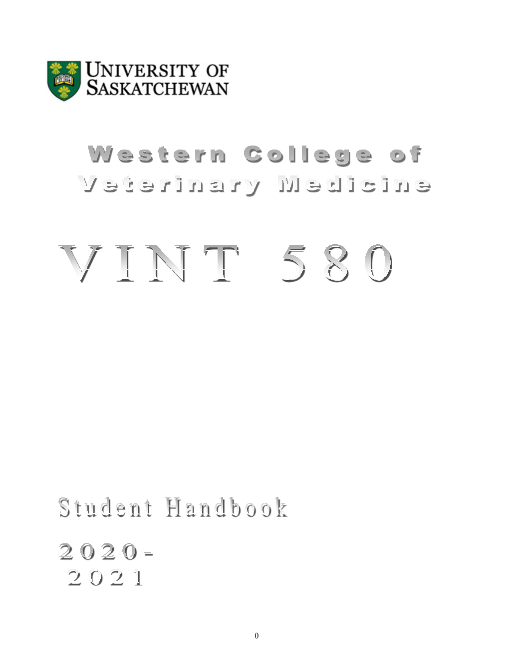 WCVM Year 4 Clinical Rotations Handbook