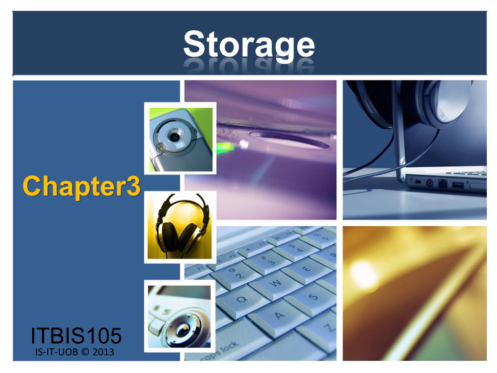 Chapter 7 Storage