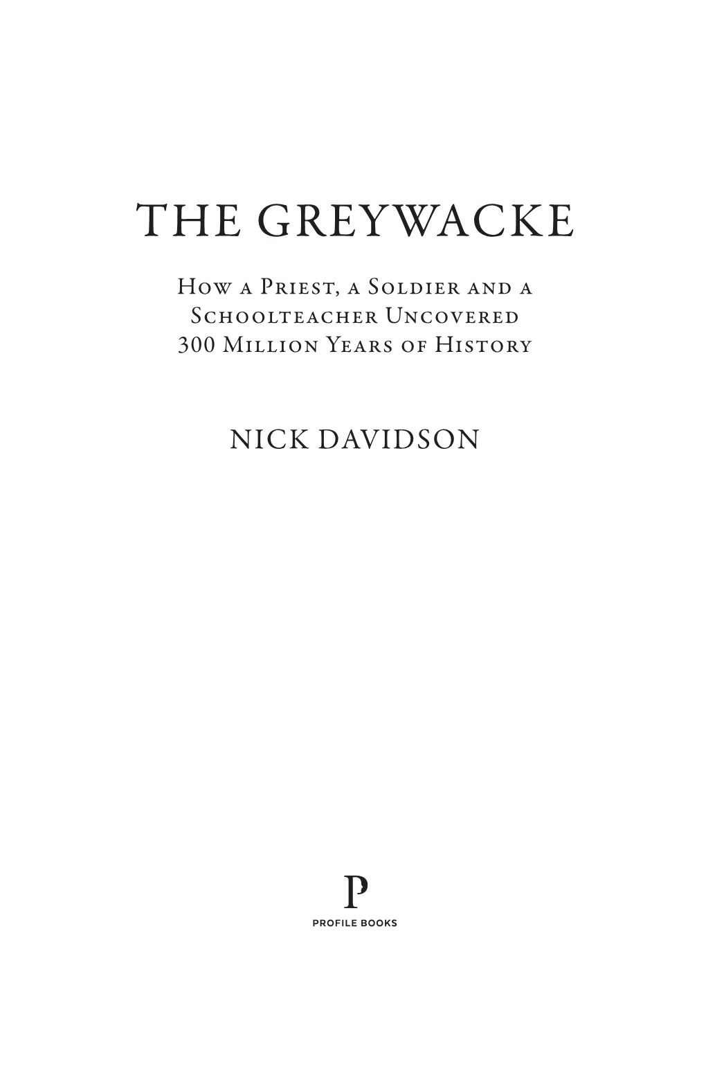 The Greywacke