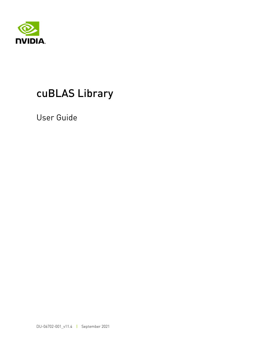 Cublas Library