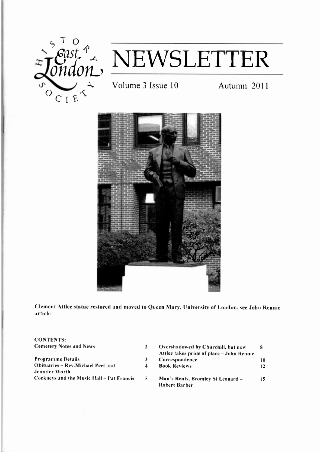 Volume 3 Issue 10 0 C I Autumn 2011