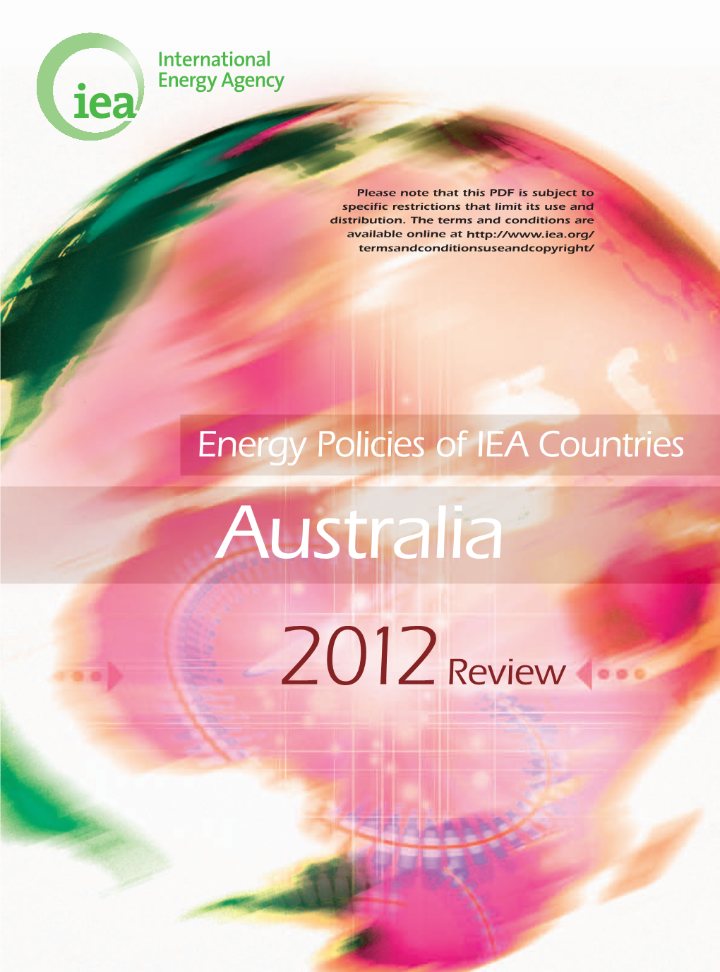 Energy Policies of IEA Countries Australia