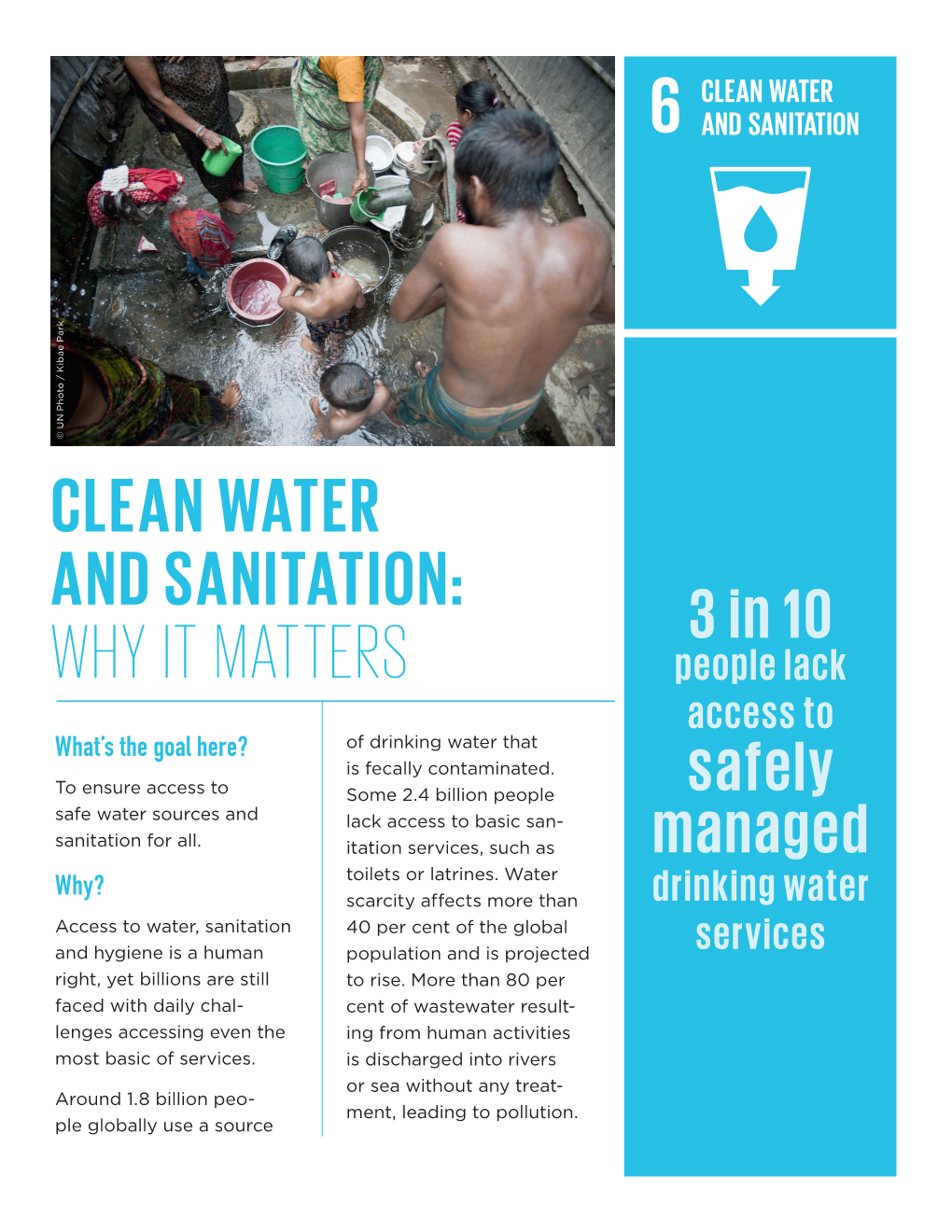 Clean Water and Sanitation: Why It Matters