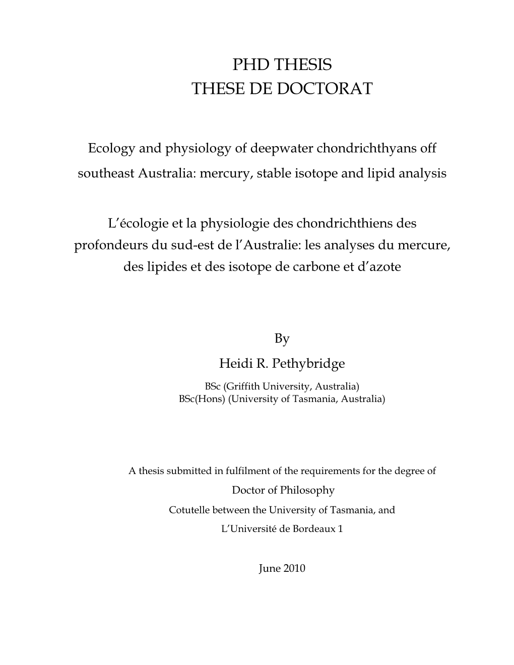 Phd Thesis These De Doctorat