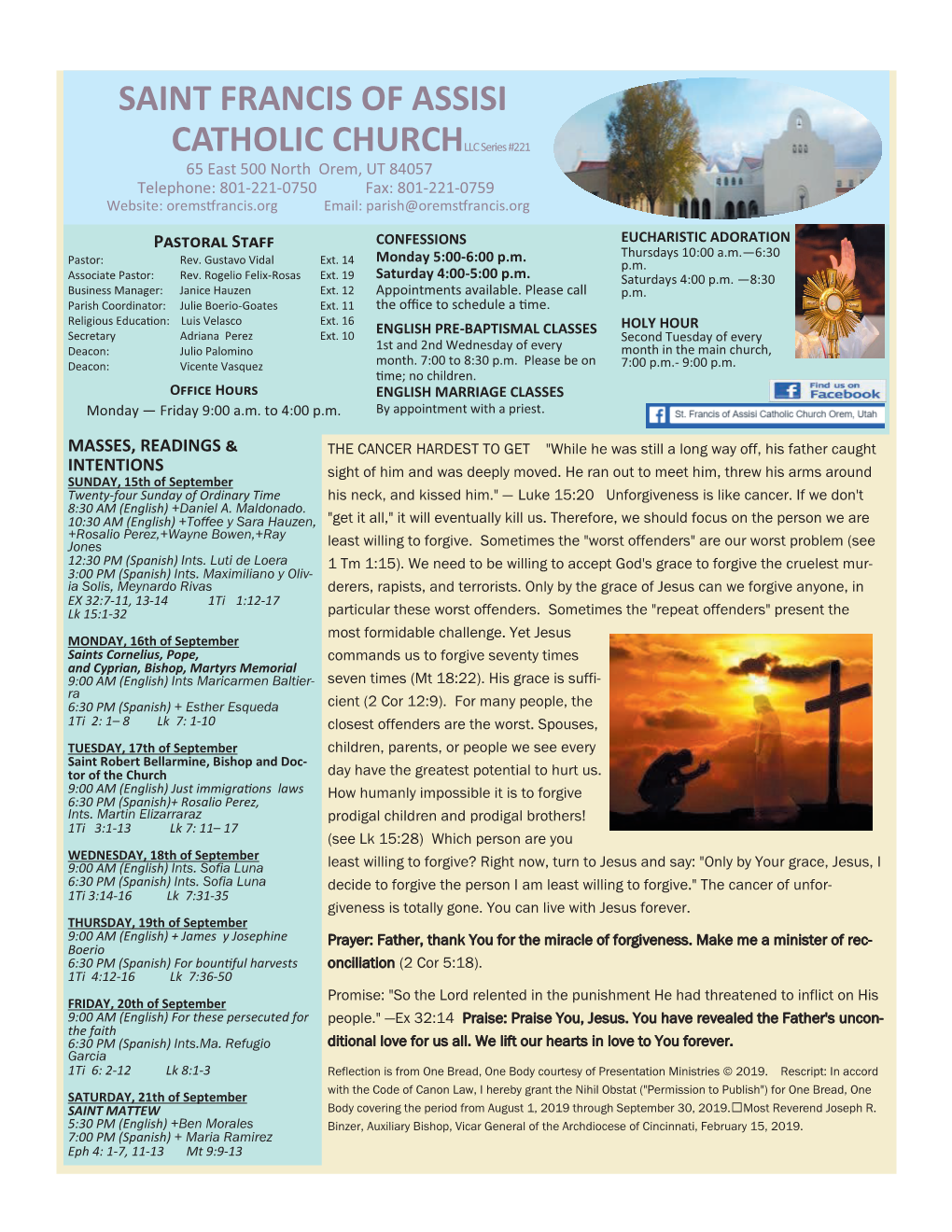 SAINT FRANCIS of ASSISI CATHOLIC CHURCHLLC Series