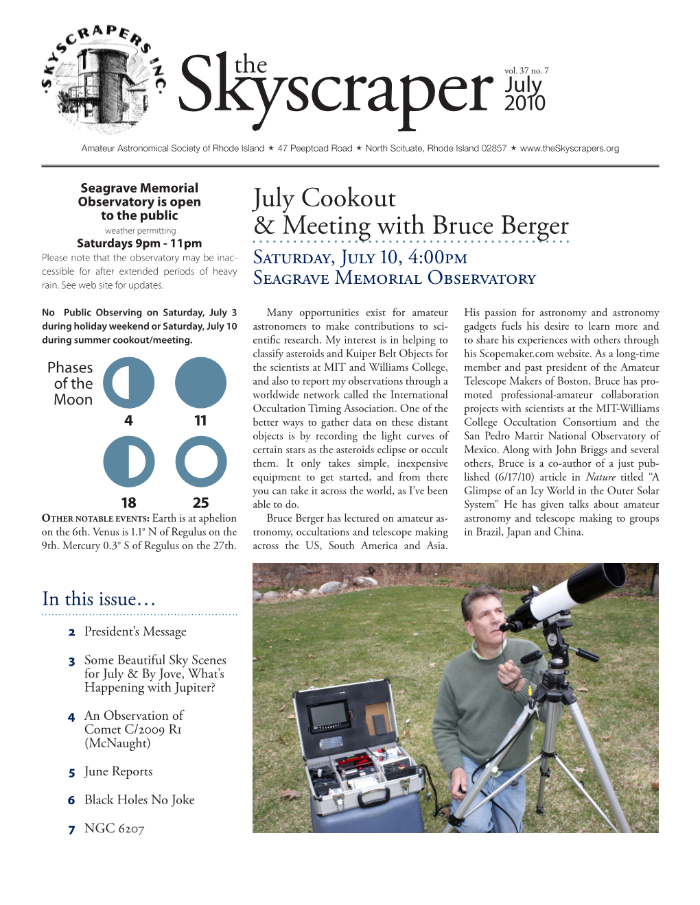 Newsletter Archive the Skyscraper July 2010