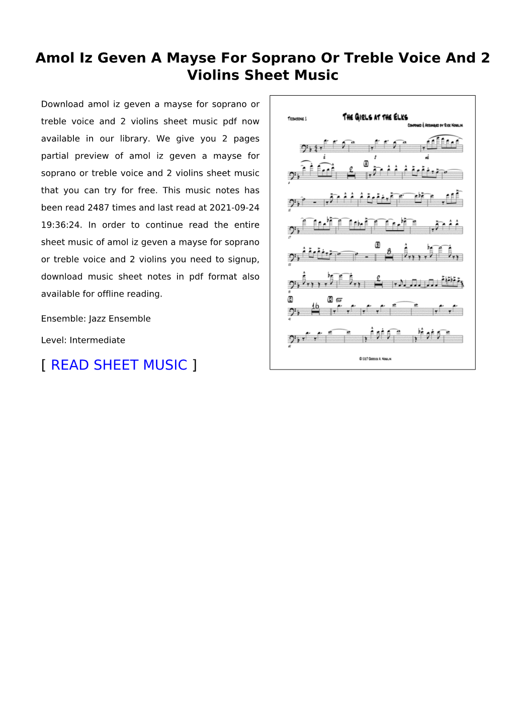 Amol-Iz-Geven-A-Mayse-For-Soprano-Or-Treble-Voice-And-2-Violins.Pdf