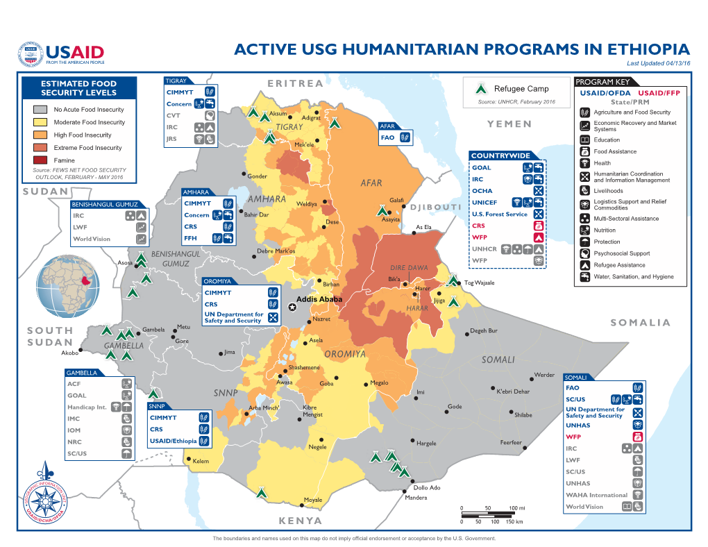 ETHIOPIA Î Last Updated 04/13/16