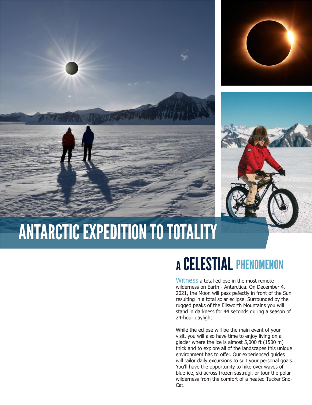 Antarctic Expedition to Totality