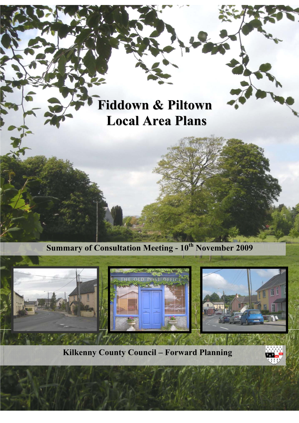Fiddown & Piltown Local Area Plans