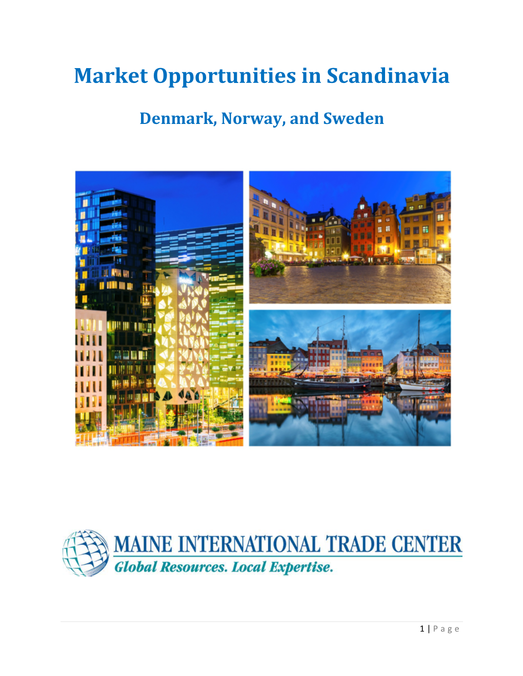 Market Opportunities in Scandinavia