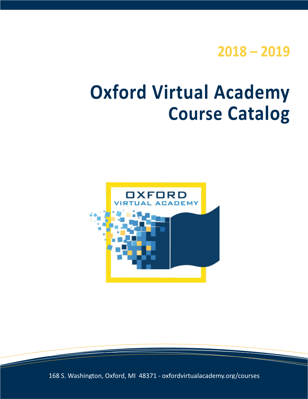 Oxford Virtual Academy Course Catalog