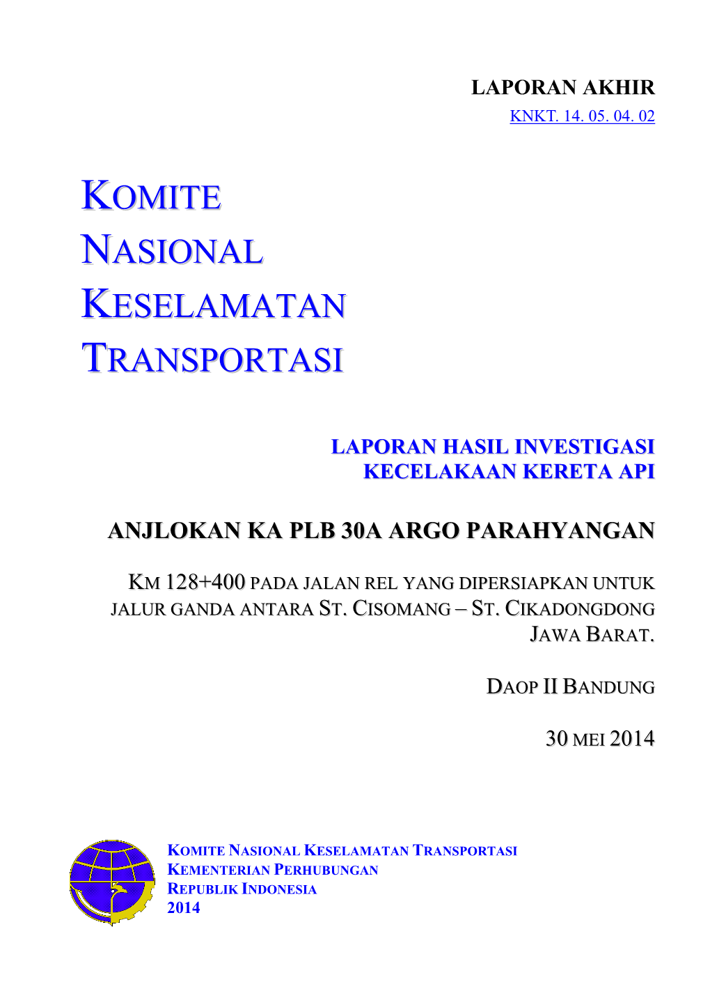 Report Knkt.14.05.04.02