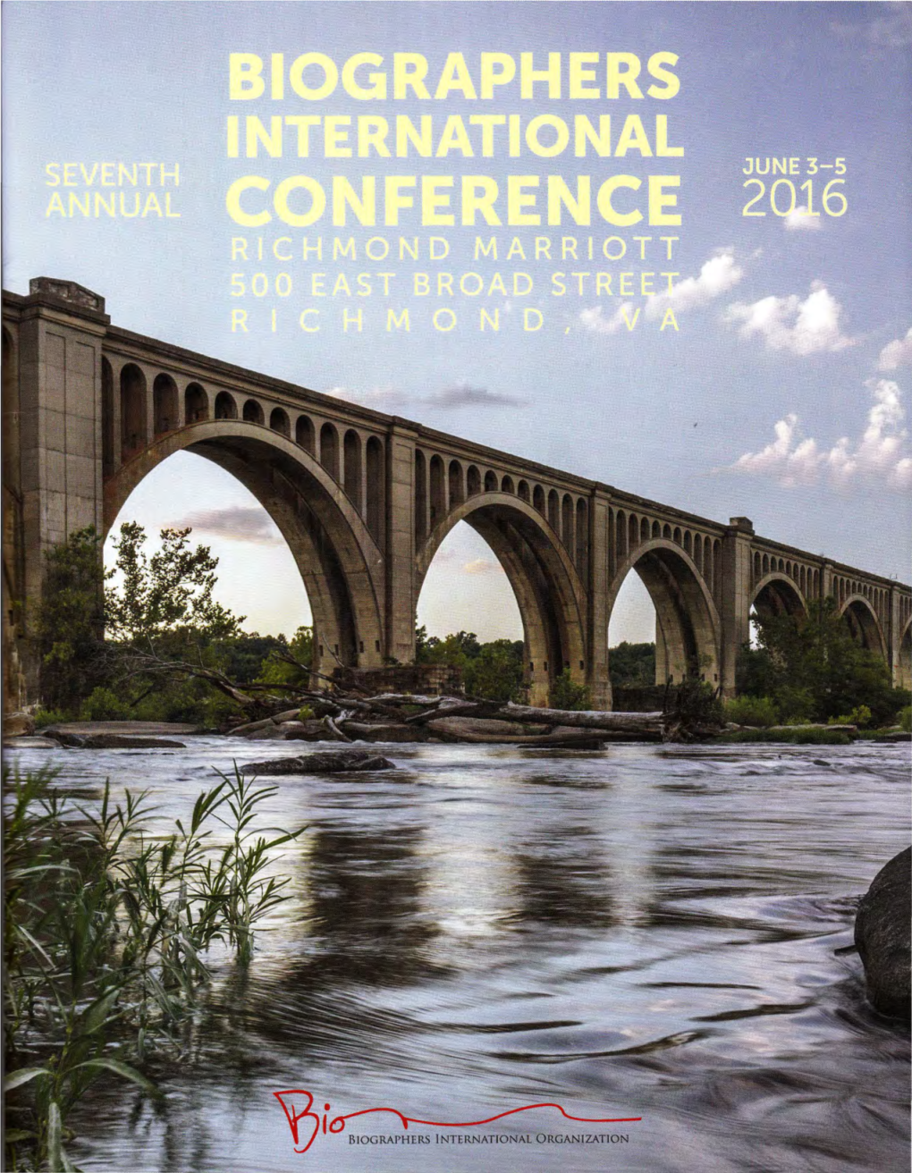 Program Biographers International Conference, June 3-5, Richmond