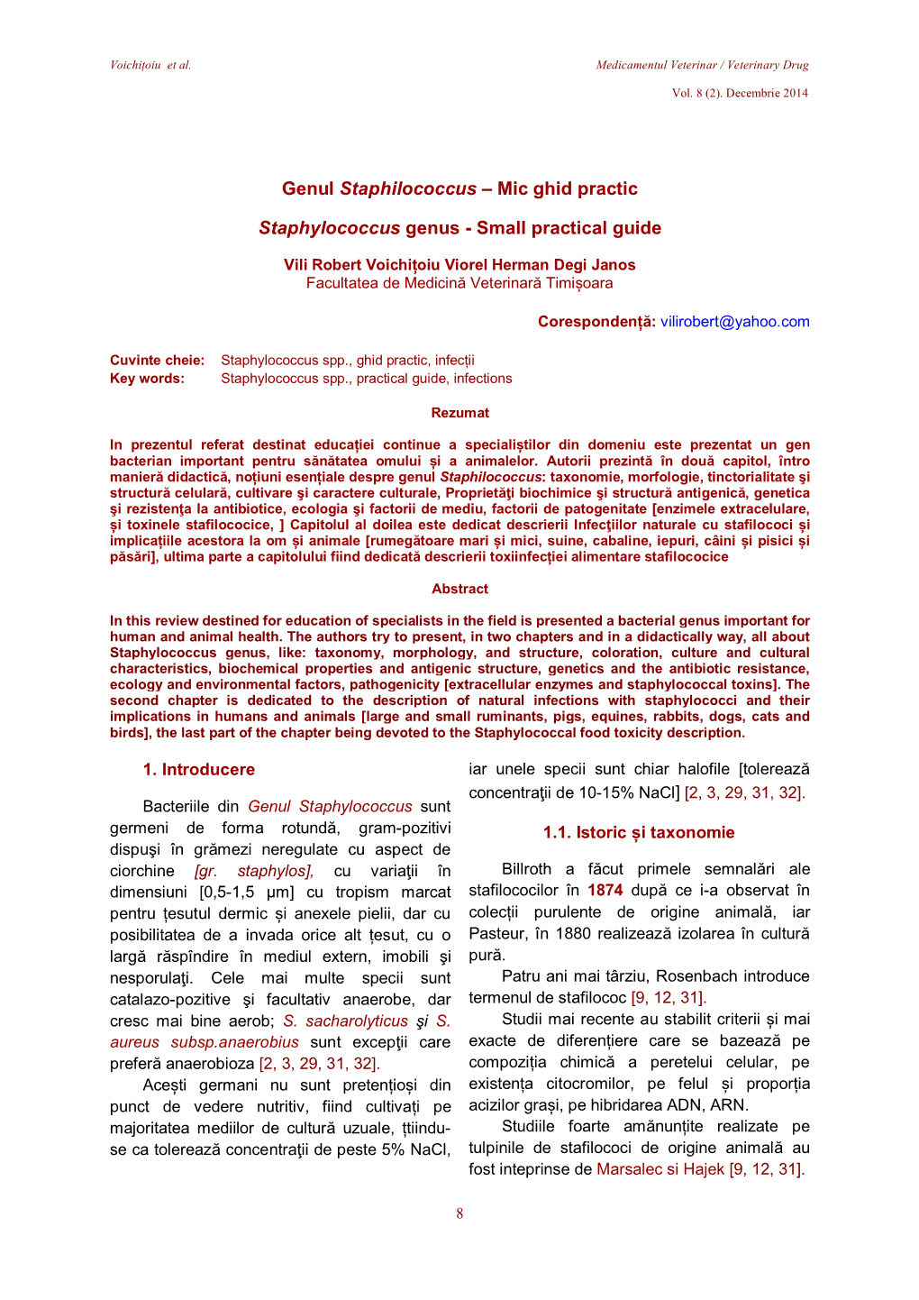 Genul Staphilococcus – Mic Ghid Practic Staphylococcus Genus