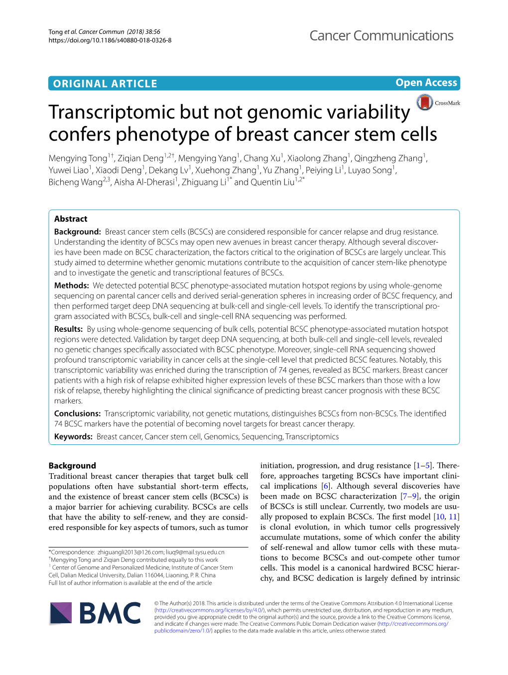 Transcriptomic but Not Genomic Variability Confers Phenotype Of