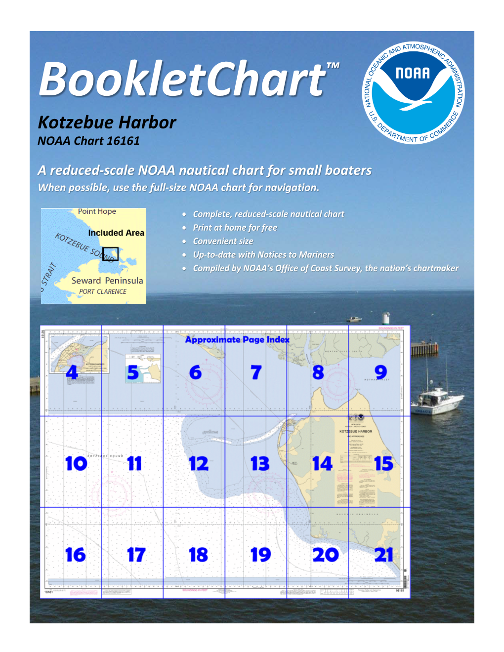 Bookletchart™ Kotzebue Harbor NOAA Chart 16161