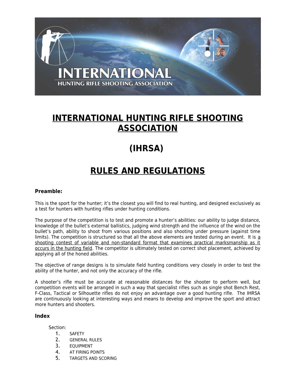 International Hunting Rifle Shooting Association